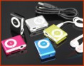 Mini Mp3, Entrada para cartão de memoria 1 a 8GB + Fone de ouvido
